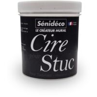 Cire de protection incolore 500ML – Finition durable pour bois – Application au gant ou à la taloche – Pour enduits décoratifs