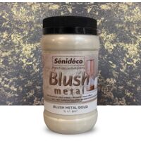 Peinture métallisée effet nuage – BLUSH METAL Kit Sous-couche Dark + Gel Gold pour 12m²