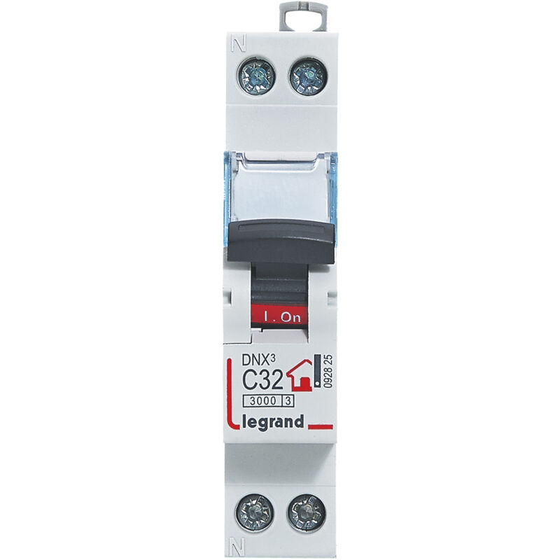Legrand - Disjoncteur Phase + Neutre - 32A - bornes à vis - 1 module