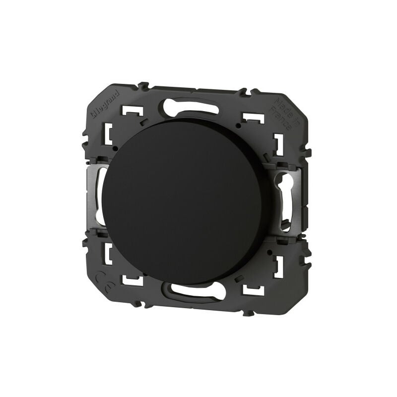 Interrupteur ou va-et-vient dooxie 10AX 250V finition noir emballage blister (095260)