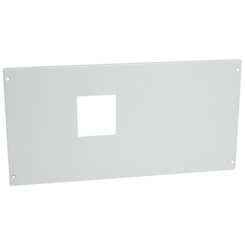 Plastron métal à vis pour 1 DPX630 avec commande en position horizontale dans XL34000 et XL3800 hauteur 300mm (020923)