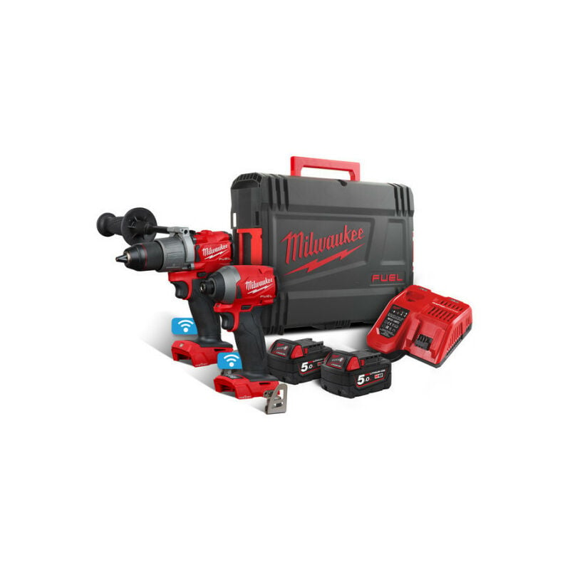 Pack Milwaukee 6 outils 18V : M18 FPD2-0 + M18 FID2-0 + M18 FSAG125X-0