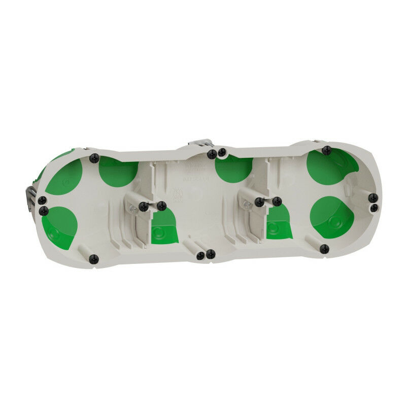 Multifix air, boîte étanche 3 postes entraxe 71mm, diam. 67 mm, prof. 40 mm (IMT35031)