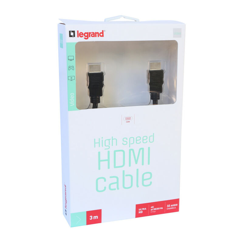 Rallonge HDMI Hight Speed with Ethernet - 3 m