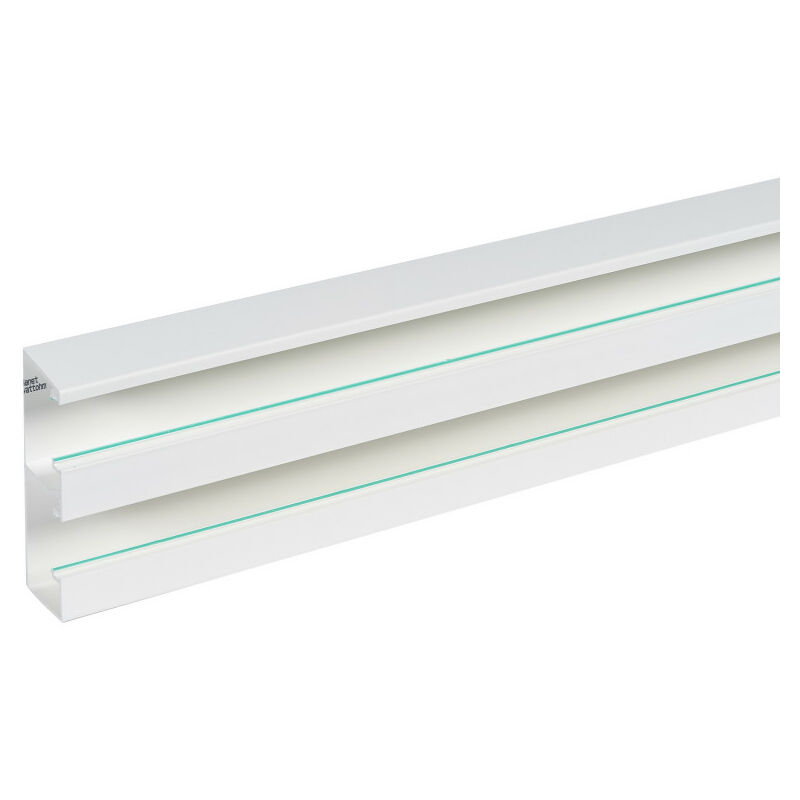 Lot De 2 Couvercles Décoratifs Blancs Pour Tuyaux De Radiateur 15mm - Anneaux De Sol Élégants 15x200mm