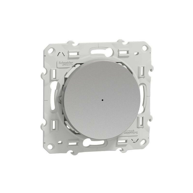 Wiser Odace - bouton poussoir - 10A - zigbee - alu (S530530W)
