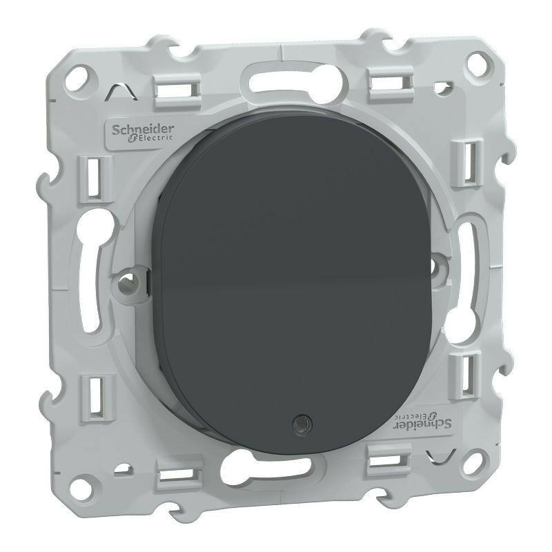 Odace - va-et-vient + va-et-vient lumineux - blanc - 10A - LED 1,5mA