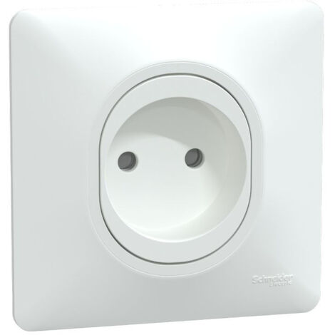 Schneider Electric – Prise à puits 2P 16A S321033 – Montage rapide avec griffes – Indice de protection IP21D – Pour installations électriques domestiques (1/5)
