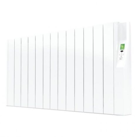 Radiateur à inertie fluide 2000W – Dimensions 57,5x106,9x9,8 cm – Programmable pour espaces de taille moyenne à grande – Rointe - SRF2000RAD2 (1/2)