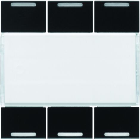 Enjoliveur 6 boutons poussoirs KNX gallery LED night (WXE316N) (1/2)