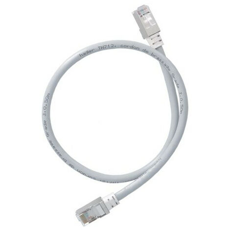 Cordon de brassage RJ45/RJ45 Grade 3 longueur 0.50m (TN712)