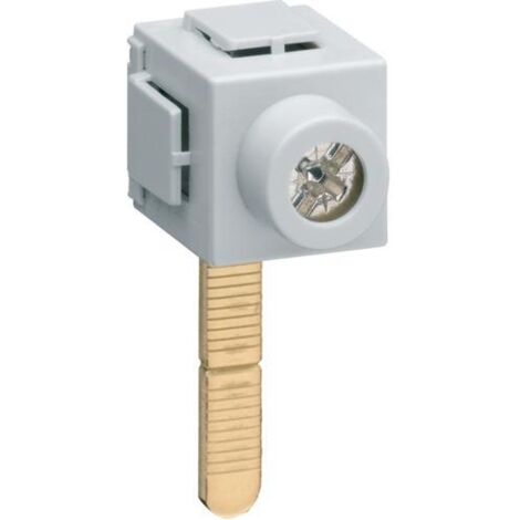 Hager – Borne de raccordement 1P 35mm2 – Cosse électrique pour câblage rigide – Pour installations électriques professionnelles (1/5)