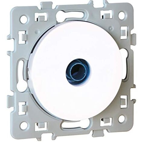 Prise TV simple - 470 à 790 MHz - SQUARE Blanc - Sans griffes (1/5)