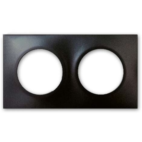 Plaques de finition polycarbonate - Anthracite - SQUARE 2 postes