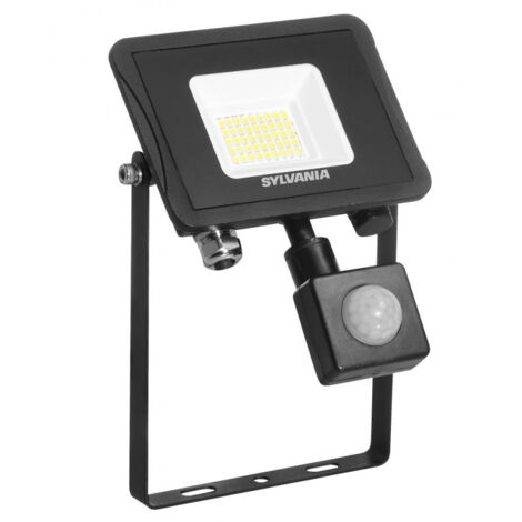 Projecteur extérieur START Flood IP65 27W 3000lm 840 PIR Noir (0050169) (1/5)