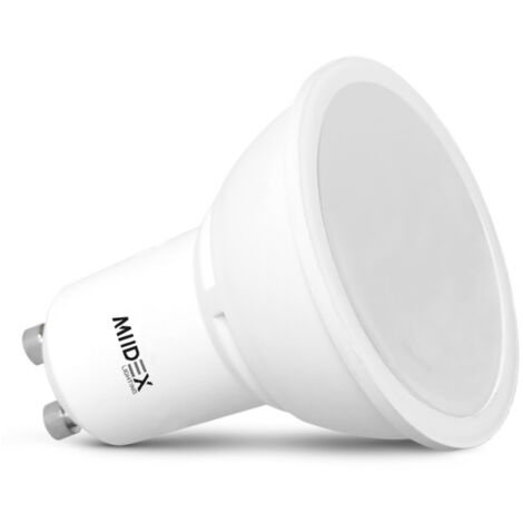 Vision-El – Lampe à led GU10 6W blanc neutre 4000K 350 lumens – Économie d'énergie 90% – Durée de vie 30000H – 7824