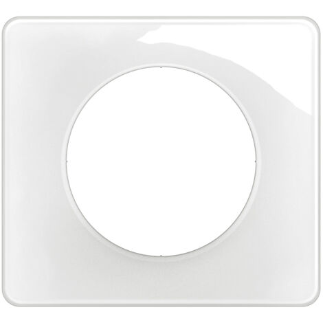 Legrand - Plaque Céliane 1 poste – finition Blanc Emaillé