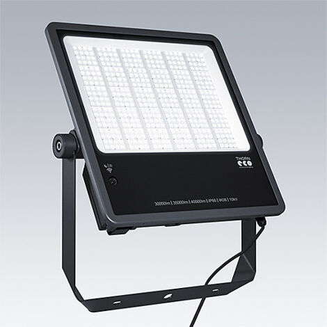 Projecteur à détecteur de mouvement 300W 96635304 – Indice de protection IP66 – Flux lumineux 40000 lm – Fonderie aluminium gris – Thorn Eco