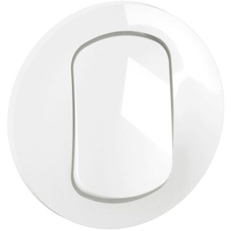Enjoliveur simple IP44 Céliane Legrand Finition: Blanc (1/3)