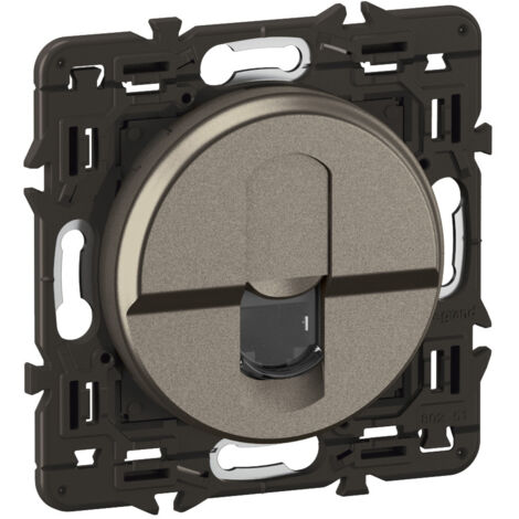 Prise RJ45 CELIANE STP cat 6 pour 1 ou 2 connecteurs main image 1