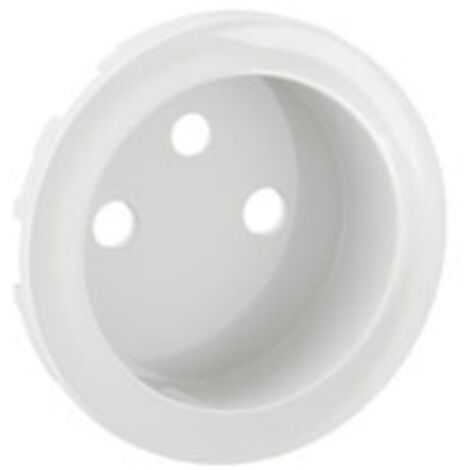 Legrand – Prise de courant 2P+T CB0116 – À puit bornes à vis – Protection IP20 – Boîtier thermoplastique blanc – Pour intérieur uniquement