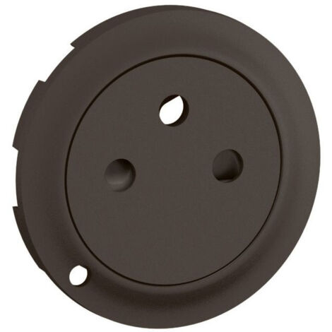 Enjoliveur Prise électrique 2P+T Anthracite Noir - ARNOULD CLUB - Occasion Fonctionnel