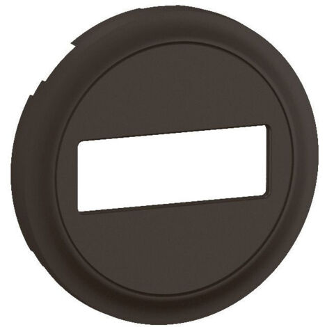 Enjoliveur prise optique SC/APC Céliane - Noir (CN0320) (1/3)