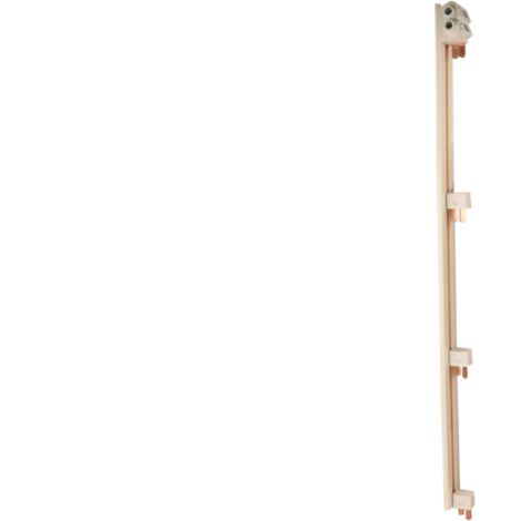 Peigne électrique 1P+N 63A – 4 rangées avec borniers pour connexion interrupteurs différentiels – Compatible Eur'Ohm (1/2)