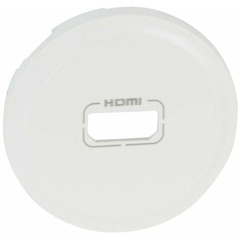 Prise HDMI préconnectorisée version 2.0 dooxie finition blanc