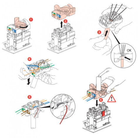 Prise RJ45 catégorie5e FTP Plexo composable IP55 gris (069557)