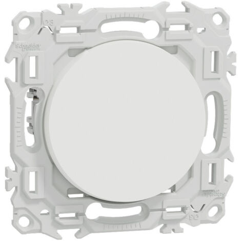 Va-et-vient ou poussoir blanc Odace à griffes (S925204)