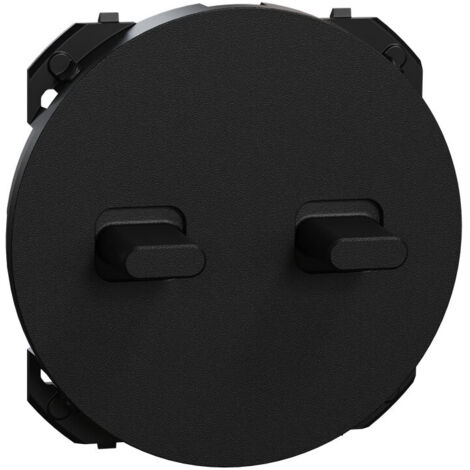Enjoliveur noir commande double à levier Odace (S949211)