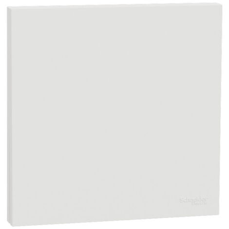Enjoliveur intégral blanc 1 poste pour va-et-vient ou poussoir Odace (S929221)