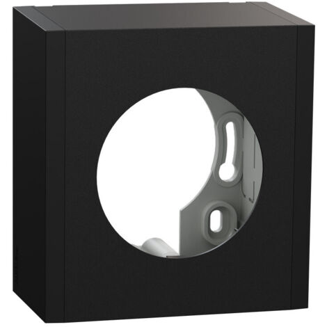 Boite saillie associable noire Odace (S940762)
