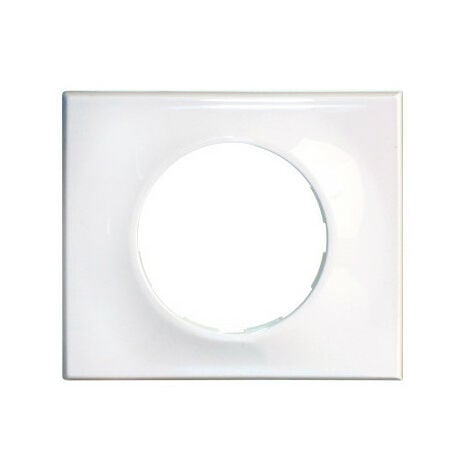 COMETE Plaque 1 poste Classic White (61195)