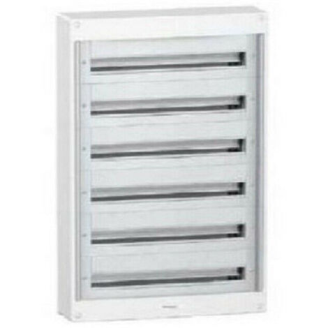 Schneider Electric – Coffret électrique nu 6 rangées 24 modules 160A – Pose en saillie – Indice de protection IPXX – Blanc (1/5)