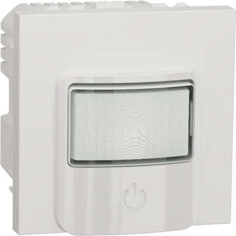détecteur de mouvement - 2 modules - blanc - schneider unica nu352518 (1/5)