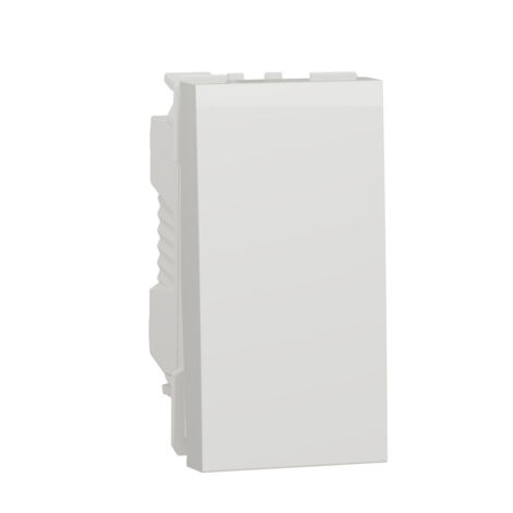 Interrupteur Poussoir Lumineux Connexion Rapide 10A Schneider Electric Unica Deco Aluminium~3606489664374 01c