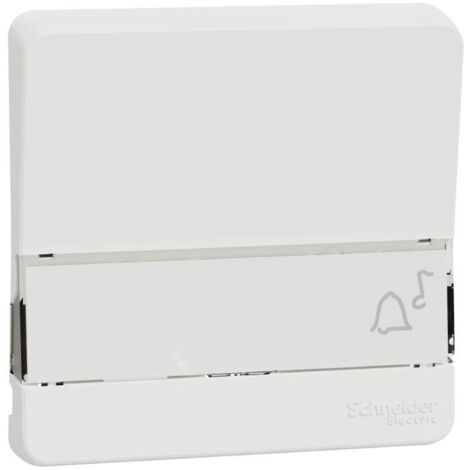 Enjoliveur porte étiquette lumineux Mureva Styl - IP55 - IK08 - blanc - Schneider Electric - MUR39203 (1/5)