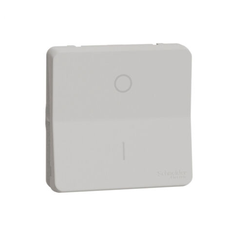 Interrupteur bipolaire Mureva Styl - composable - IP55 - IK08 - blanc - Schneider Electric - MUR39033 (1/4)