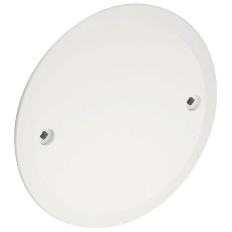 Multifix - couvercle rond plein - pour boîte Ø67mm - fixation avec 2 vis (ALB71819)