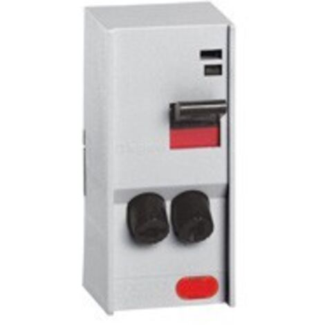 Combiné Pac à cartouches saillie 20A 2P gris clair avec voyant - LEGRAND - 046187