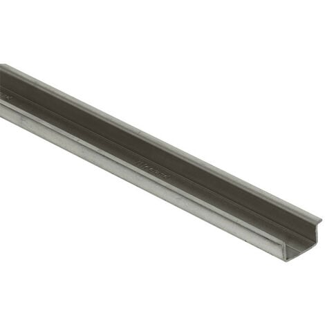 Rail DIN symétrique à couper profondeur 15mm longueur 2m (037407)