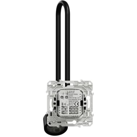 Odace - liseuse - avec prise USB-A - 2,1A - anthracite (S540002)