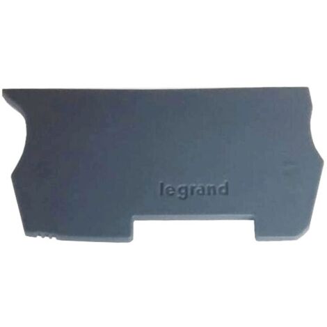 Borne grise Legrand pour bornes à vis sectionnable 037555 (1/2)