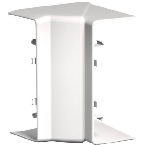 OptiLine 45 goulotte pvc blanc polaire 75 x 55 mm - angle intérieur (ISM10101P)