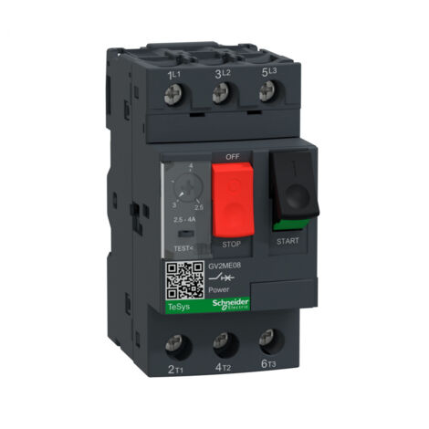 Disjoncteur DISJ.MOT.MTH 2,5-4 (GV2ME08TQ) (1/4)