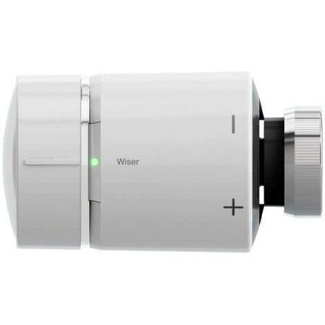Schneider Electric – Robinet thermostatique connecté Wiser 51 mm – Plage de température 5-30 °C – Technologie Zigbee 3.0 – Installation sans outil (1/10)