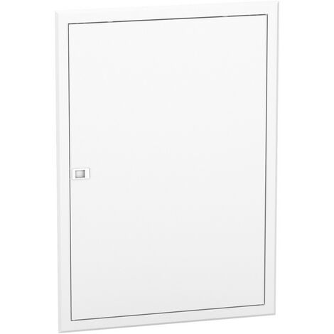 Schneider Electric – Porte de coffret électrique Resi9 2x13 modules – Hauteur 840mm – Largeur 590mm – Degré de protection IP40 – Tenue aux chocs IK09