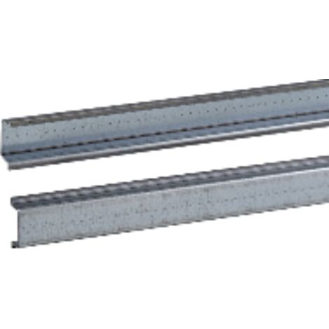 Spacial - rail DIN symétrique type B - perforé - 35x7,5mm - L2000mm - Lot de 5 x NSYSDR200BD (1/3)